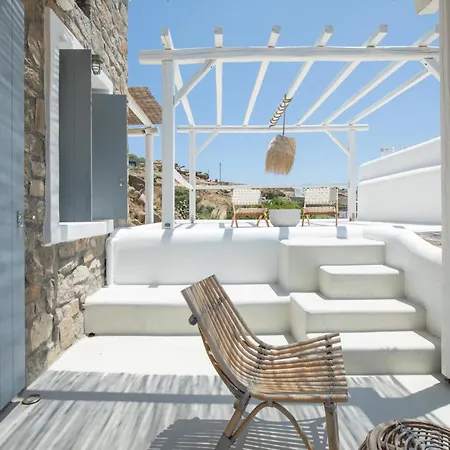 Mykonos Stone Villa Kalo Livadi Sea View Kalo Livadi