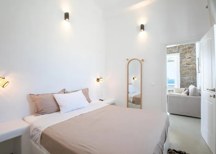 Mykonos Stone Villa Kalo Livadi Sea View * Kalo Livadi