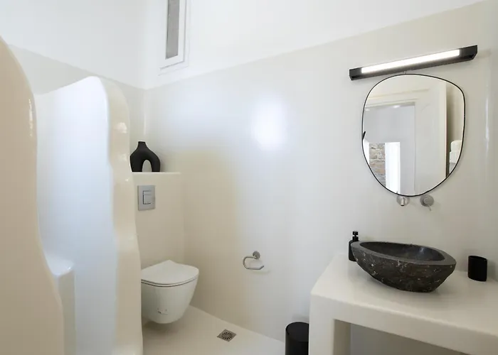 Mykonos Stone Villa Kalo Livadi Sea View Holiday home *