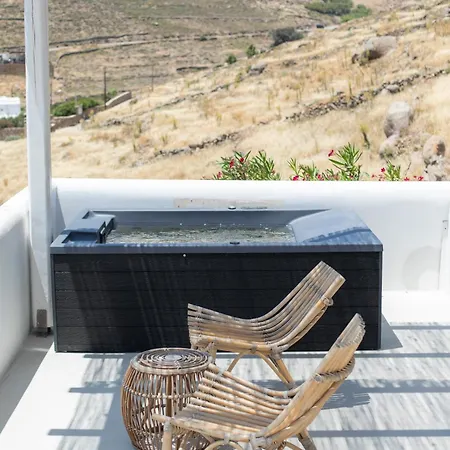 Silver Sands Villa, Kalo Livadi, Mykonos Сasa de vacaciones Playa Kalo Livadi