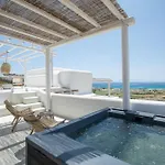 Nyaraló Mykonos Stone Villa Kalo Livadi Sea View