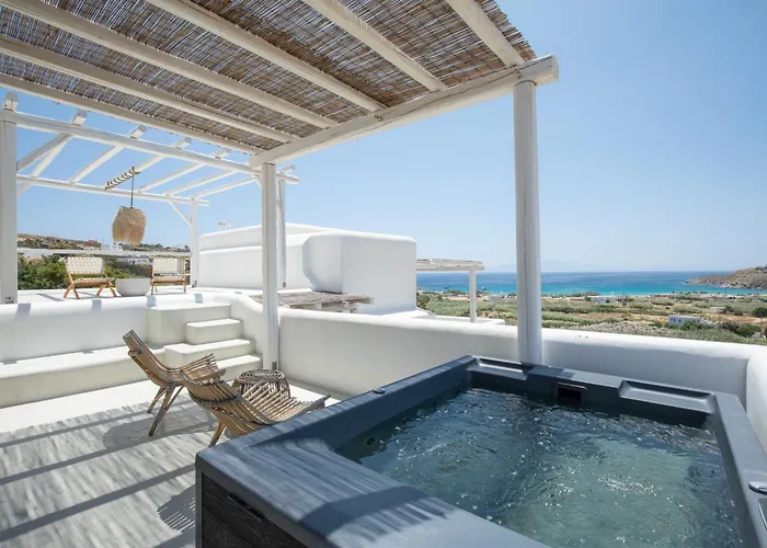 Semesterbostad Silver Sands Villa, Kalo Livadi, Mykonos