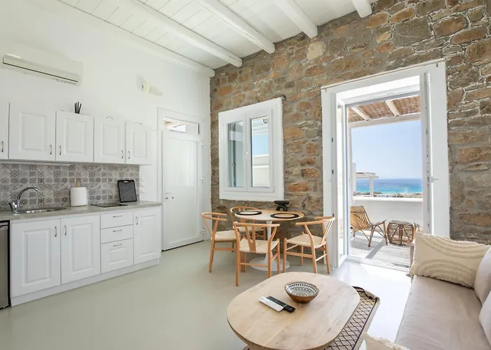 Silver Sands Villa, Kalo Livadi, Mykonos Semesterbostad