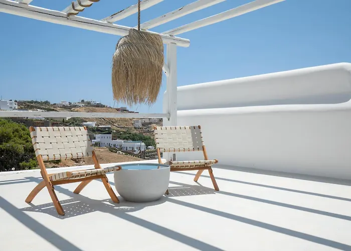 Mykonos Stone Villa Kalo Livadi Sea View * Kalo Livadi