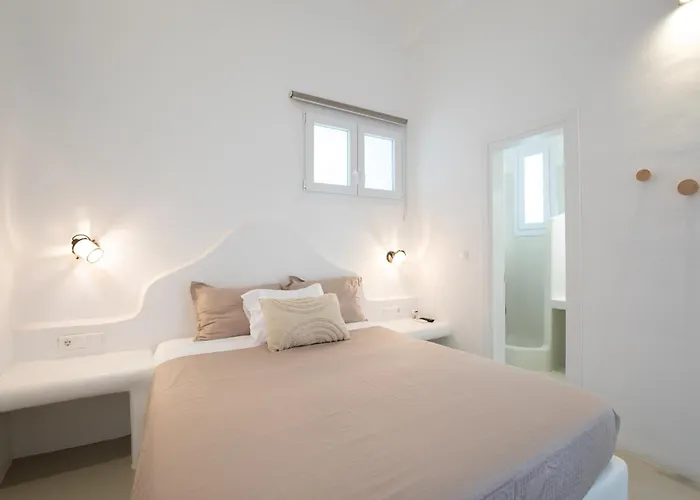 Ferienhaus Mykonos Stone Villa Kalo Livadi Sea View